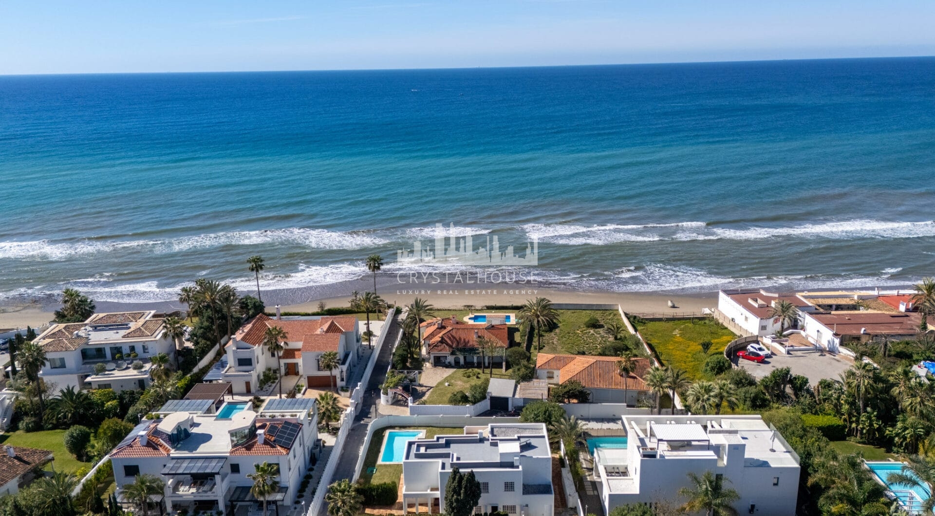 OPPORTUNITY-PRICE JUST REDUCED FOR A QUICK SALE: Stunning Luxury Front Line Beach Villa in Marbesa, Marbella East