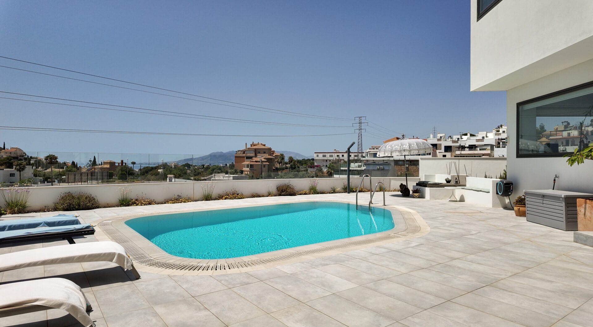 Exquisite Luxury Villa with Panoramic Sea and Mountain Views in Pedregalejo, Malaga