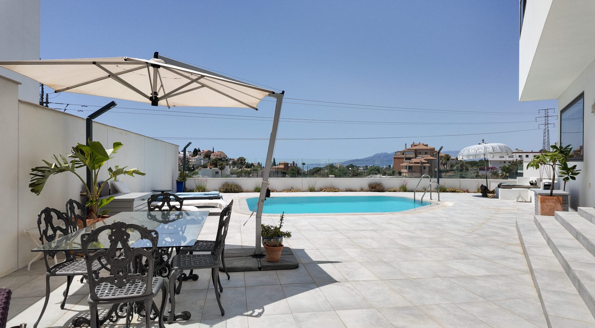 Exquisite Luxury Villa with Panoramic Sea and Mountain Views in Pedregalejo, Malaga