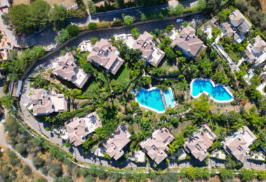 Magnificent five-bedroom, south-facing villa situated in the prestigious Village Las Lomas de Magna Marbella with sea views