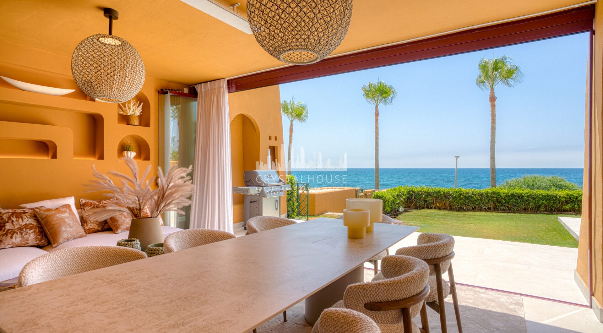 Stunning south facing, four bedroom ground floor apartment, set within the exclusive Los Granados del Mar urbanization on the New Golden Mile
