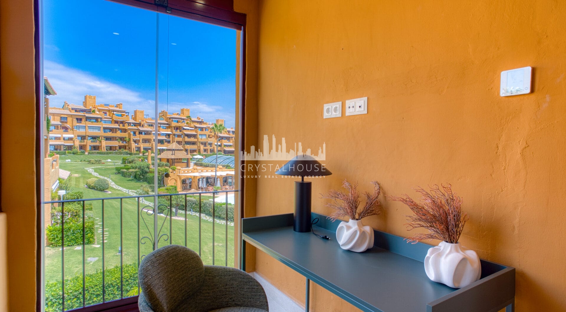 Beautiful beach front, south facing four bedroom apartment located in Los Granados del Mar on the New Golden Mile