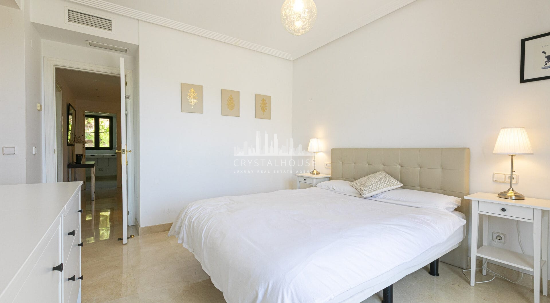 Beautiful south-facing, four bedroom townhouse in Los Almendros, part of the secure Los Arqueros Golf community in Benahavís