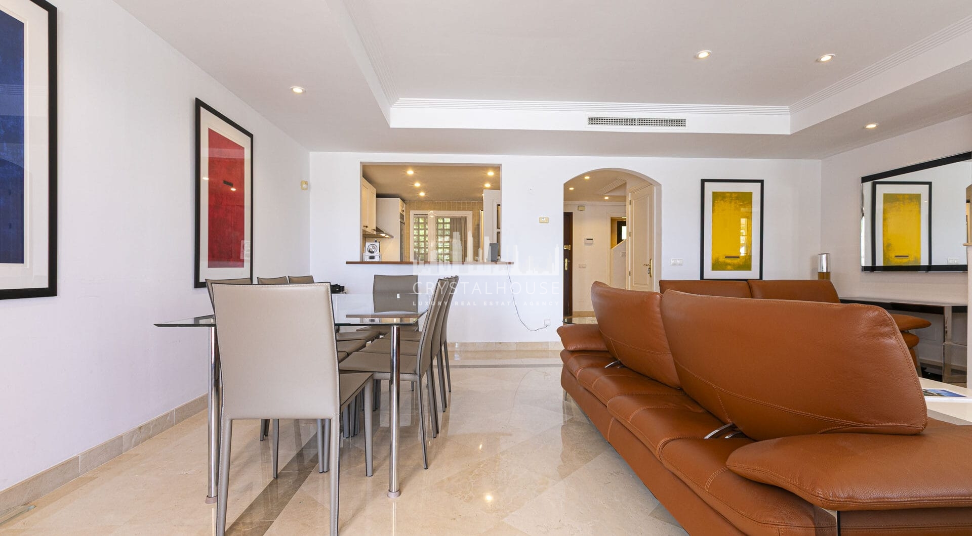 Beautiful south-facing, four bedroom townhouse in Los Almendros, part of the secure Los Arqueros Golf community in Benahavís
