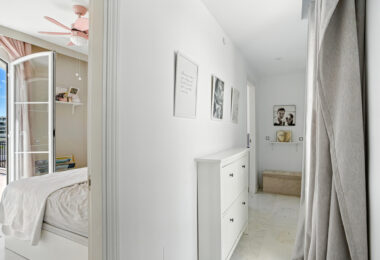 Stylish south west facing, three-bedroom semi detached townhouse located in Riviera del Sol