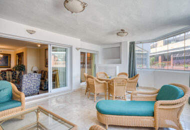 Exclusive Beachfront Two-Bedroom South-Facing Apartment with Sea Views in La Herradura, Marbella