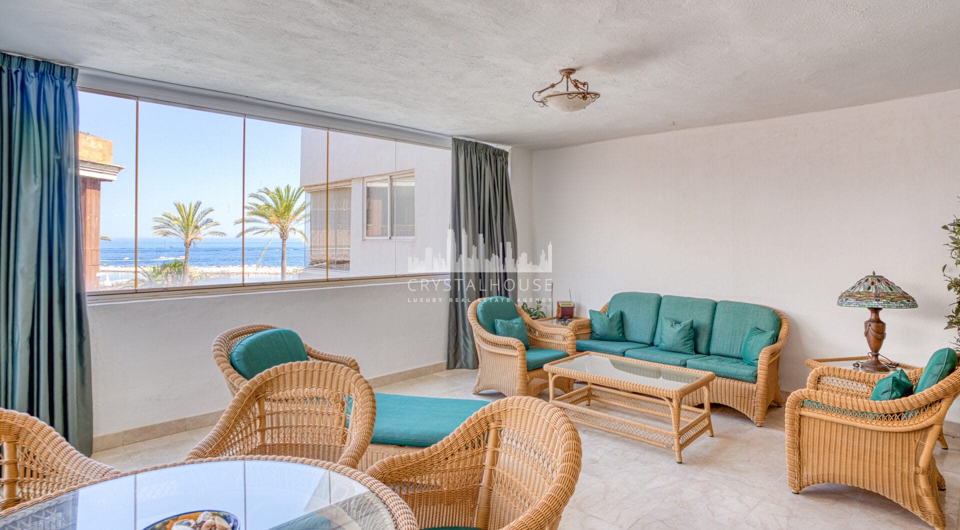Exclusive Beachfront Two-Bedroom South-Facing Apartment with Sea Views in La Herradura, Marbella