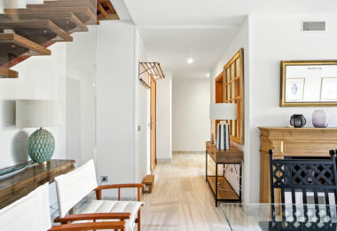 Charming east facing, three bedroom duplex penthouse located in the gated community Parque Botanico, Estepona