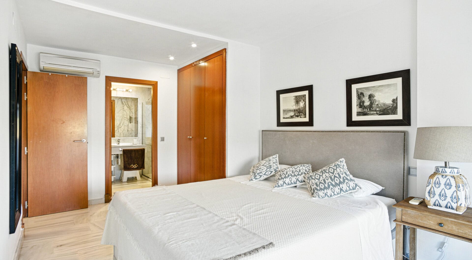 Charming east facing, three bedroom duplex penthouse located in the gated community Parque Botanico, Estepona