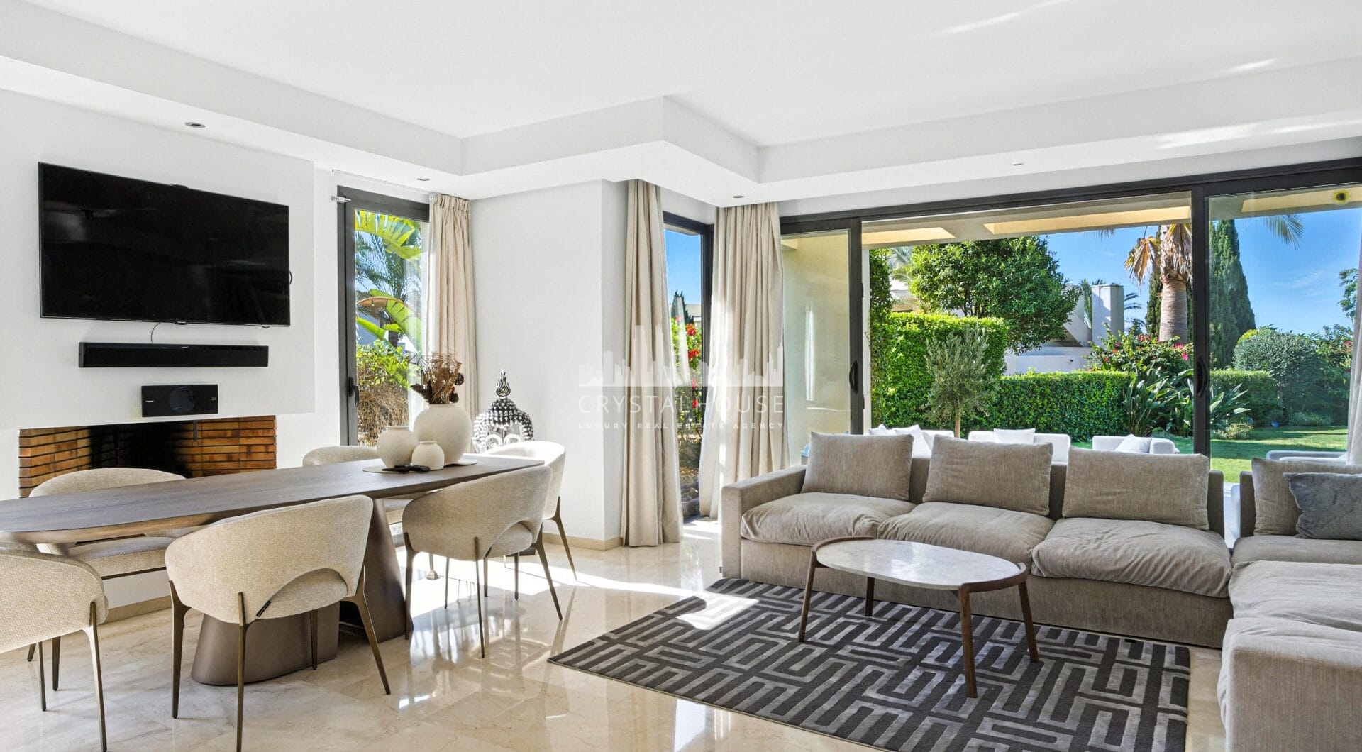 Luxury, south facing two bedroom, ground floor apartment located in prestigious community Imara, Balcones de Sierra Blanca