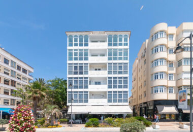 Stunning, south-facing fully renovated, three bedroom beachfront apartment in the heart of Estepona’s charming Old Town
