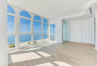 Stunning, south-facing fully renovated, three bedroom beachfront apartment in the heart of Estepona’s charming Old Town