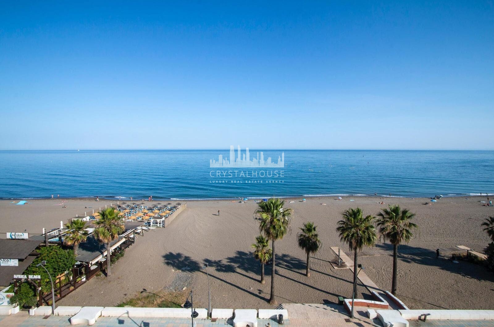 Stunning, south-facing fully renovated, three bedroom beachfront apartment in the heart of Estepona’s charming Old Town