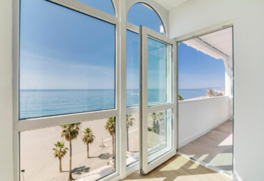 Stunning, south-facing fully renovated, three bedroom beachfront apartment in the heart of Estepona’s charming Old Town
