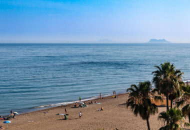Stunning, south-facing fully renovated, three bedroom beachfront apartment in the heart of Estepona’s charming Old Town
