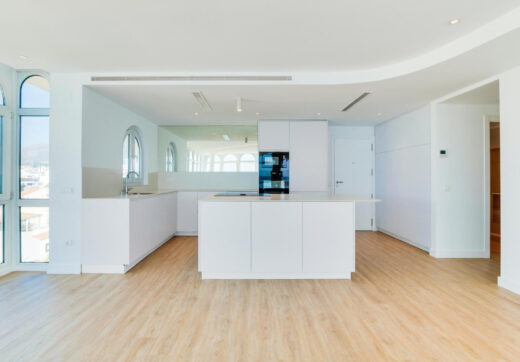 Stunning, south-facing fully renovated, three bedroom beachfront apartment in the heart of Estepona’s charming Old Town