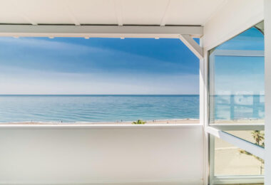 Stunning, south-facing fully renovated, three bedroom beachfront apartment in the heart of Estepona’s charming Old Town