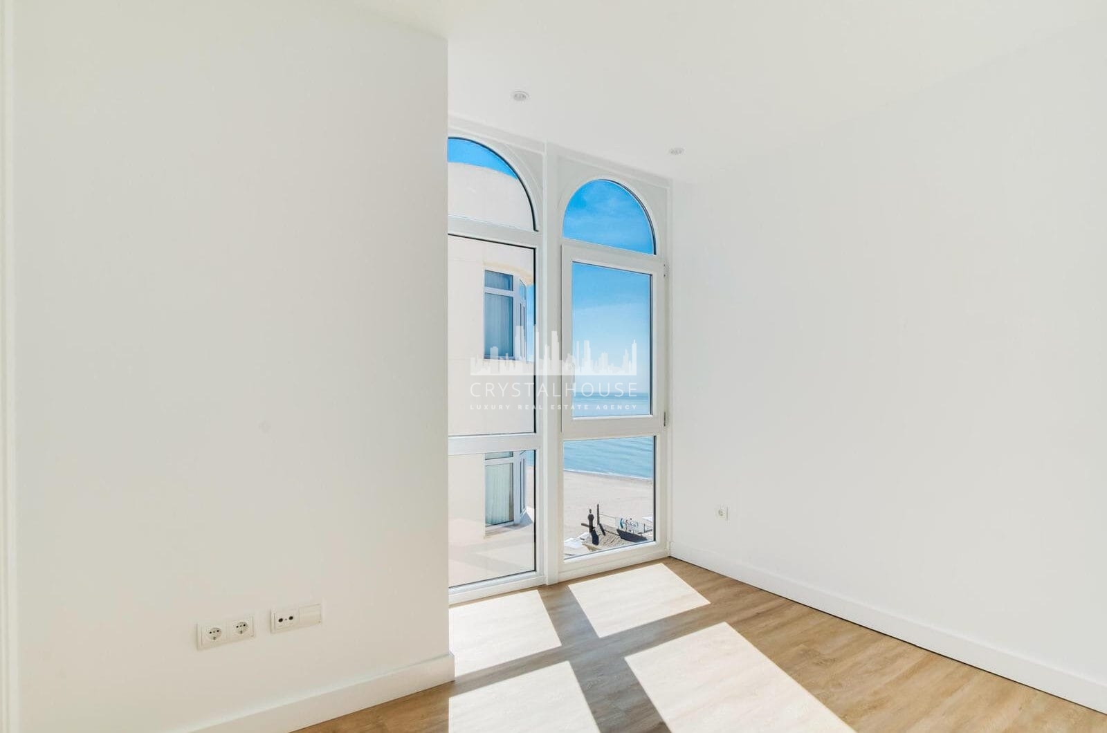 Stunning, south-facing fully renovated, three bedroom beachfront apartment in the heart of Estepona’s charming Old Town