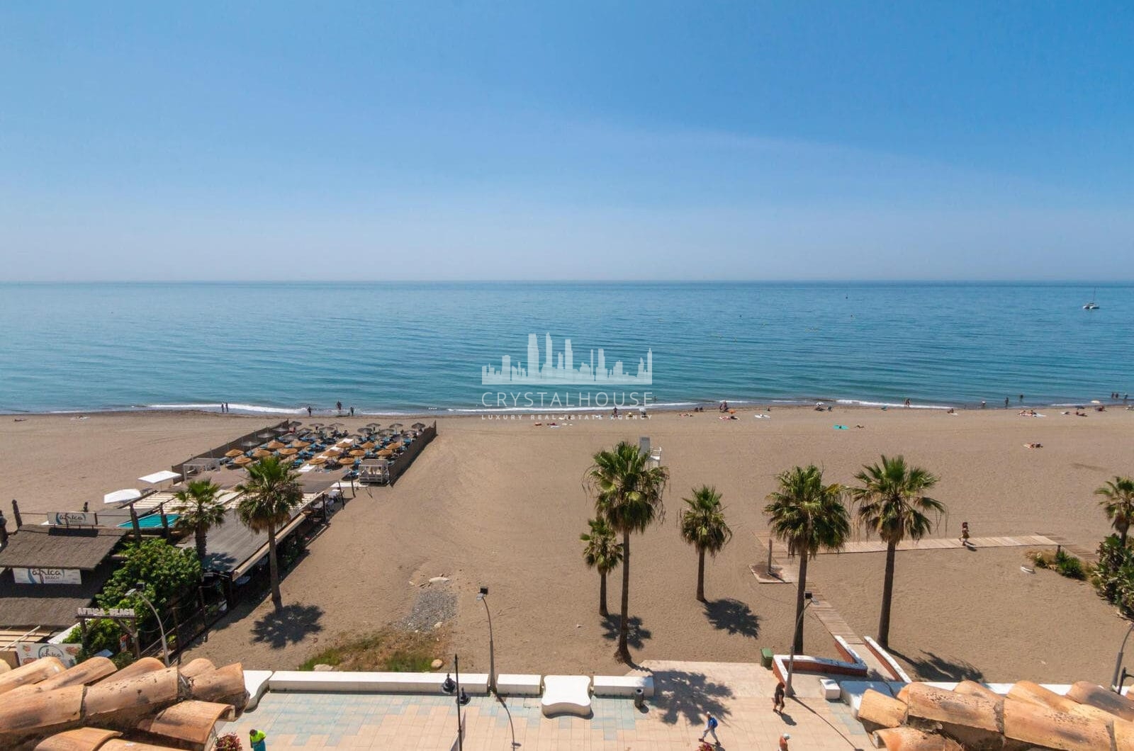 Stunning, south-facing fully renovated, three bedroom beachfront apartment in the heart of Estepona’s charming Old Town