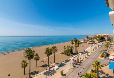 Stunning, south-facing fully renovated, three bedroom beachfront apartment in the heart of Estepona’s charming Old Town