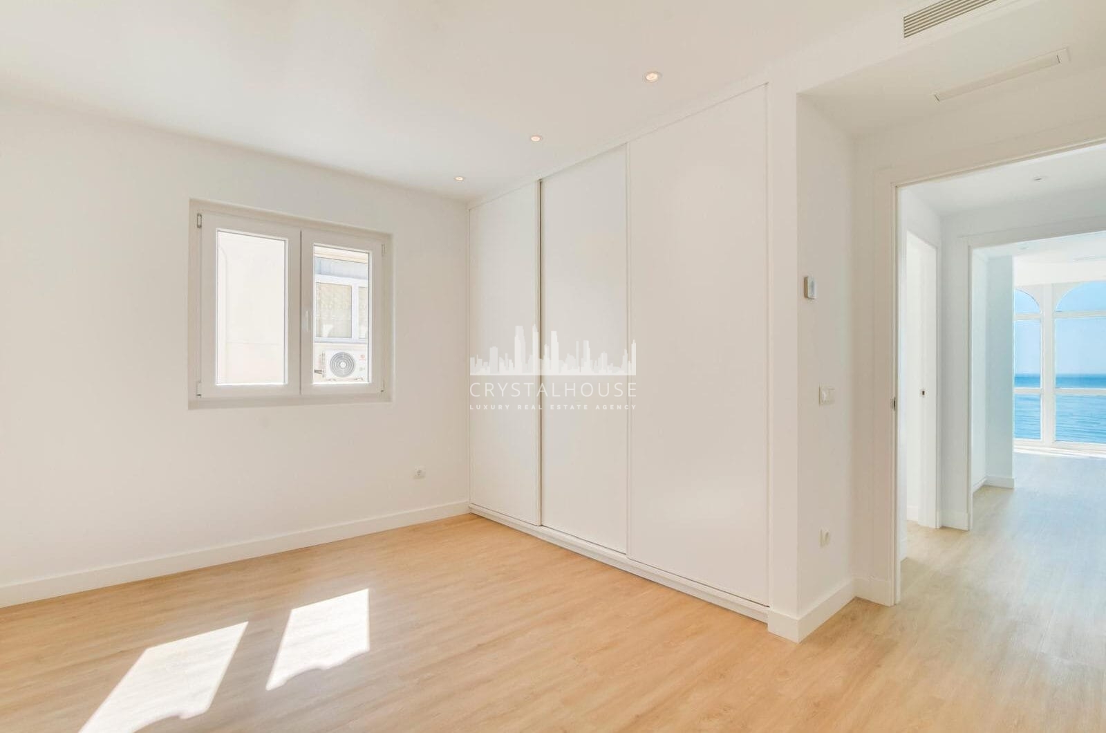 Stunning, south-facing fully renovated, three bedroom beachfront apartment in the heart of Estepona’s charming Old Town