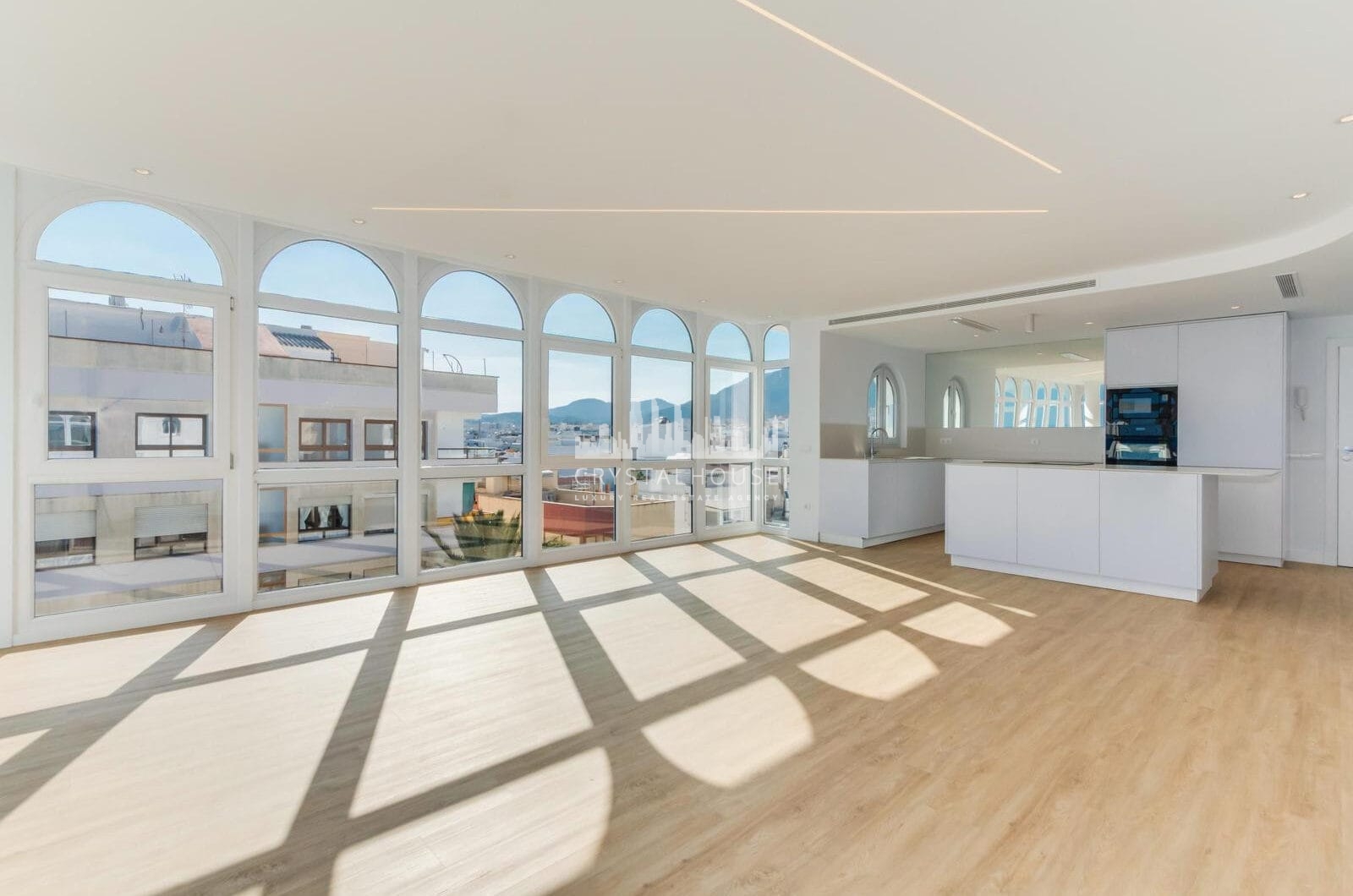 Stunning, south-facing fully renovated, three bedroom beachfront apartment in the heart of Estepona’s charming Old Town
