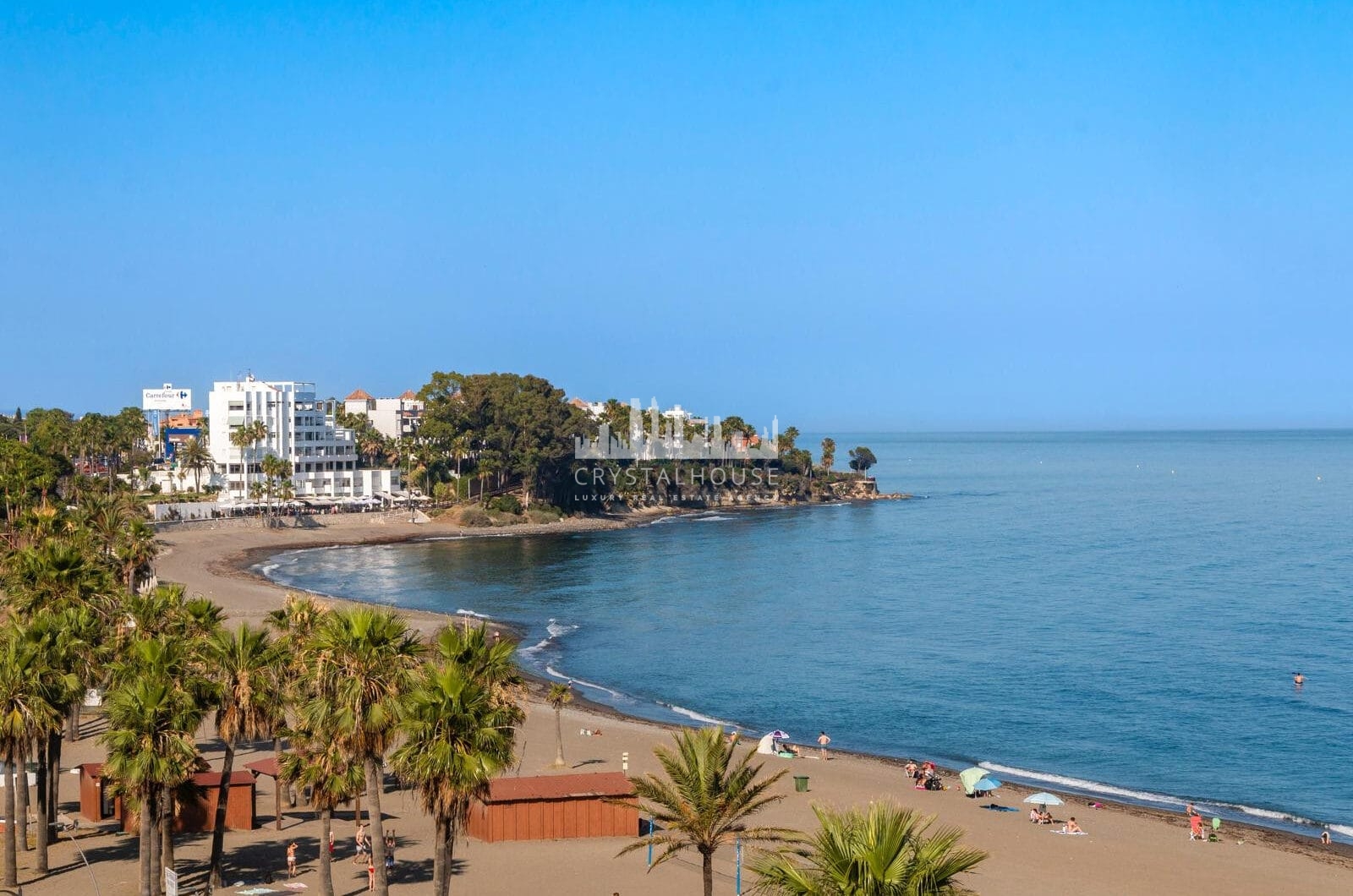 Stunning, south-facing fully renovated, three bedroom beachfront apartment in the heart of Estepona’s charming Old Town
