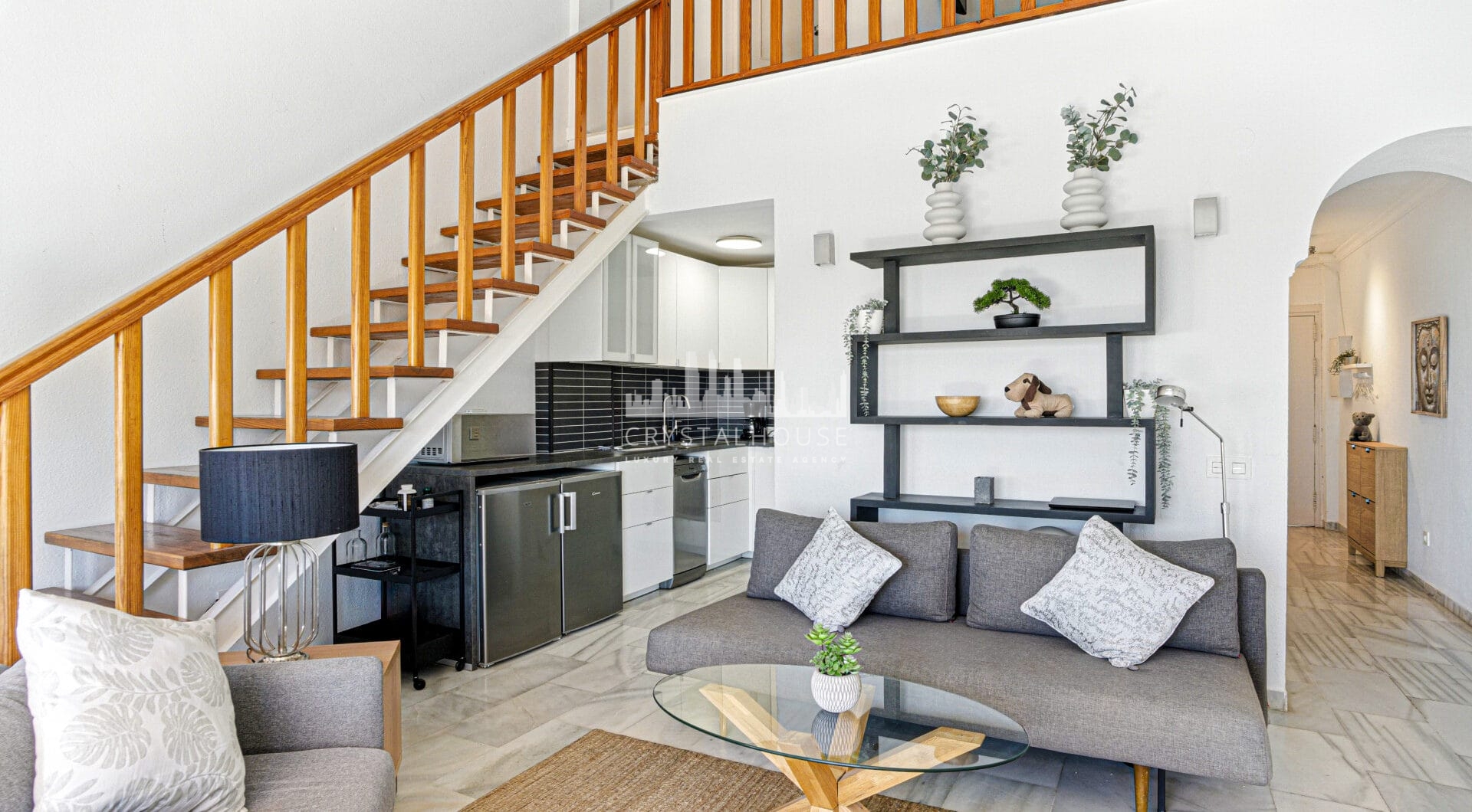 Wonderful south facing. two bedroom duplex penthouse located in the highly sought-after Carolina Park on Marbella’s prestigious Golden Mile