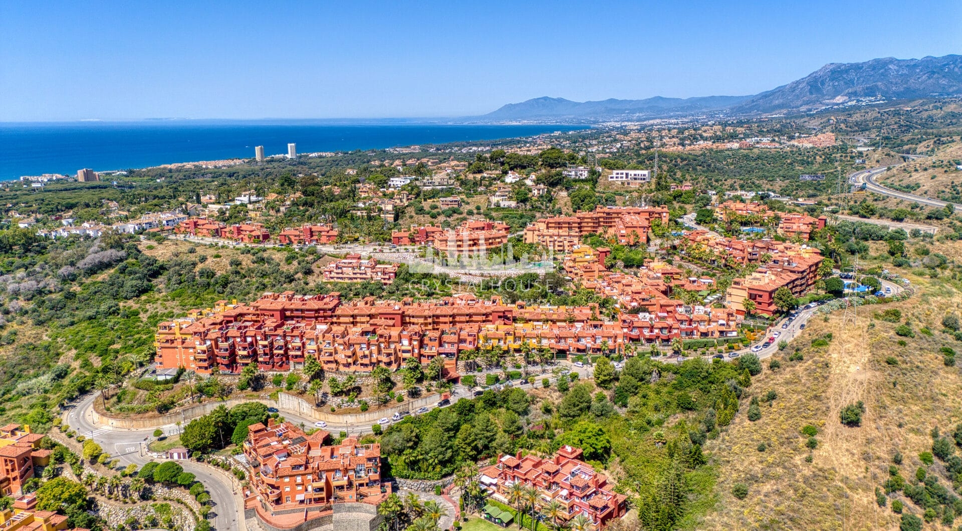 Beautifully renovated, south west facing, two bedroom apartment located in the residential area of Reserva de Marbella