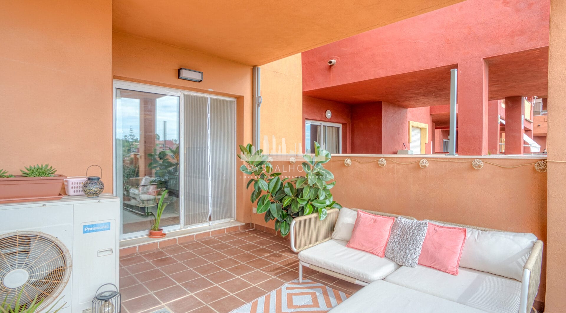 Beautifully renovated, south west facing, two bedroom apartment located in the residential area of Reserva de Marbella