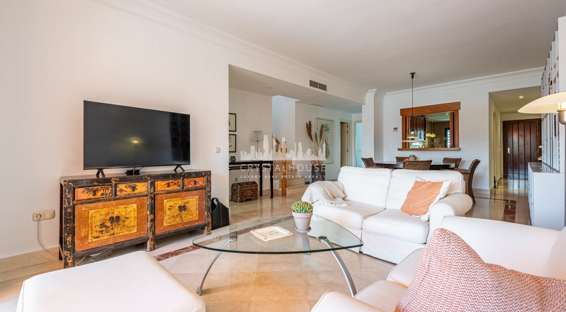 Incredible Solarium Terrace with Sea and Mountain Views  - Beachside Penthouse in Bahía Alcántara