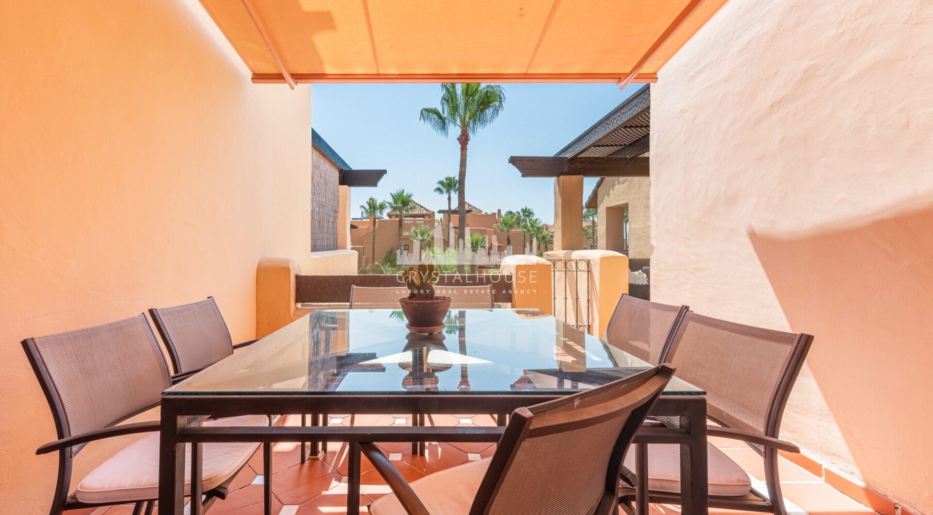 Incredible Solarium Terrace with Sea and Mountain Views  - Beachside Penthouse in Bahía Alcántara