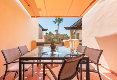 Incredible Solarium Terrace with Sea and Mountain Views  - Beachside Penthouse in Bahía Alcántara