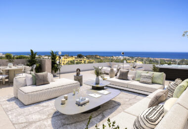 New project in the New Golden Mile with spectacular sea views