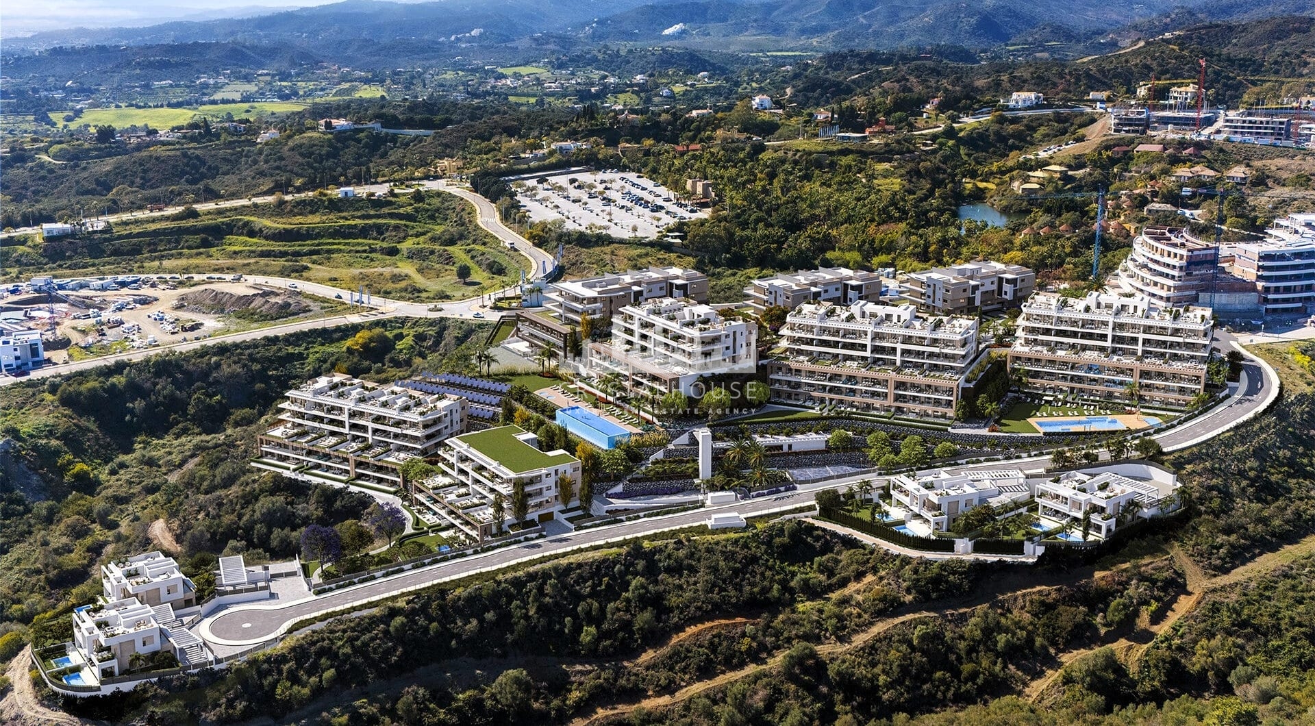 New project in the New Golden Mile with spectacular sea views