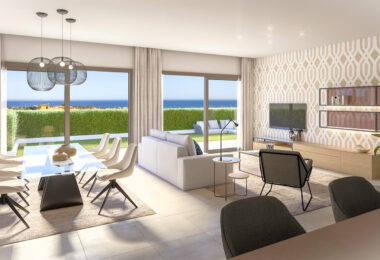 New project in the New Golden Mile with spectacular sea views