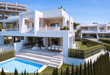 New project in the New Golden Mile with spectacular sea views