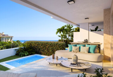 New project in the New Golden Mile with spectacular sea views