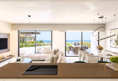 New project in the New Golden Mile with spectacular sea views