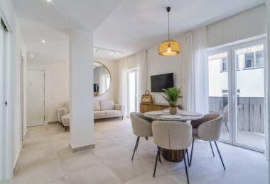 Superb Fully Renovated Three-Bedroom Apartment Steps from Estepona Beach