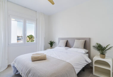 Superb Fully Renovated Three-Bedroom Apartment Steps from Estepona Beach