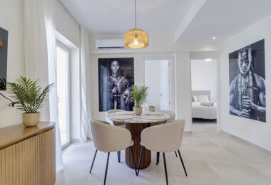 Superb Fully Renovated Three-Bedroom Apartment Steps from Estepona Beach