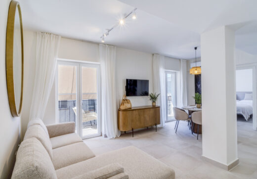 Superb Fully Renovated Three-Bedroom Apartment Steps from Estepona Beach