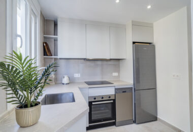 Superb Fully Renovated Three-Bedroom Apartment Steps from Estepona Beach