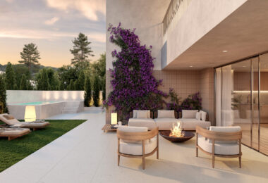 Spectacular penthouse with stunning sea views and private swimming pool