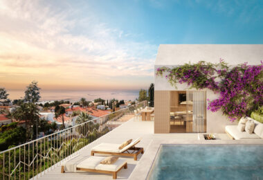 Spectacular penthouse with stunning sea views and private swimming pool