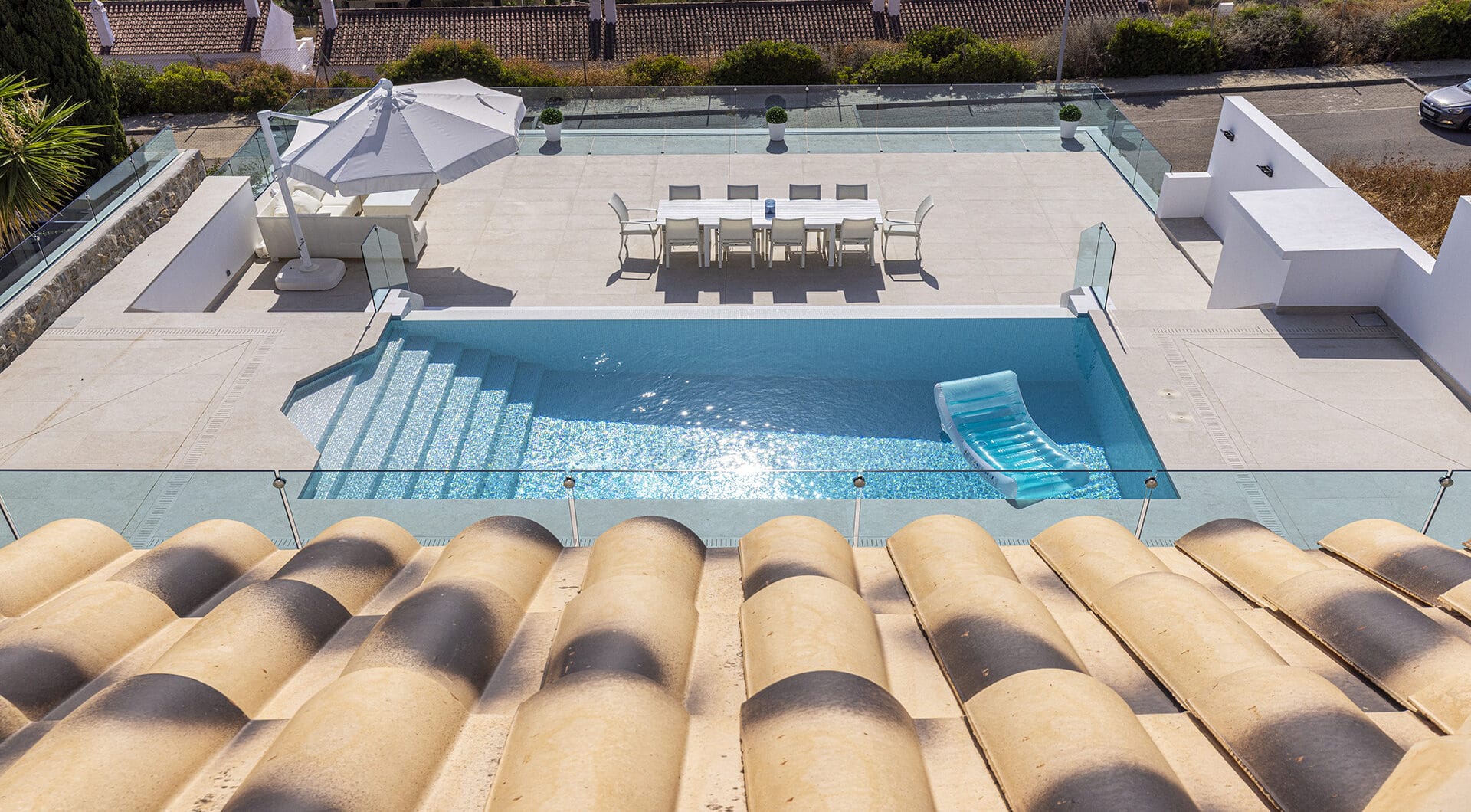 Modern Mediterranean Haven with Infinity Pool &amp; Impressive Panoramic Views
