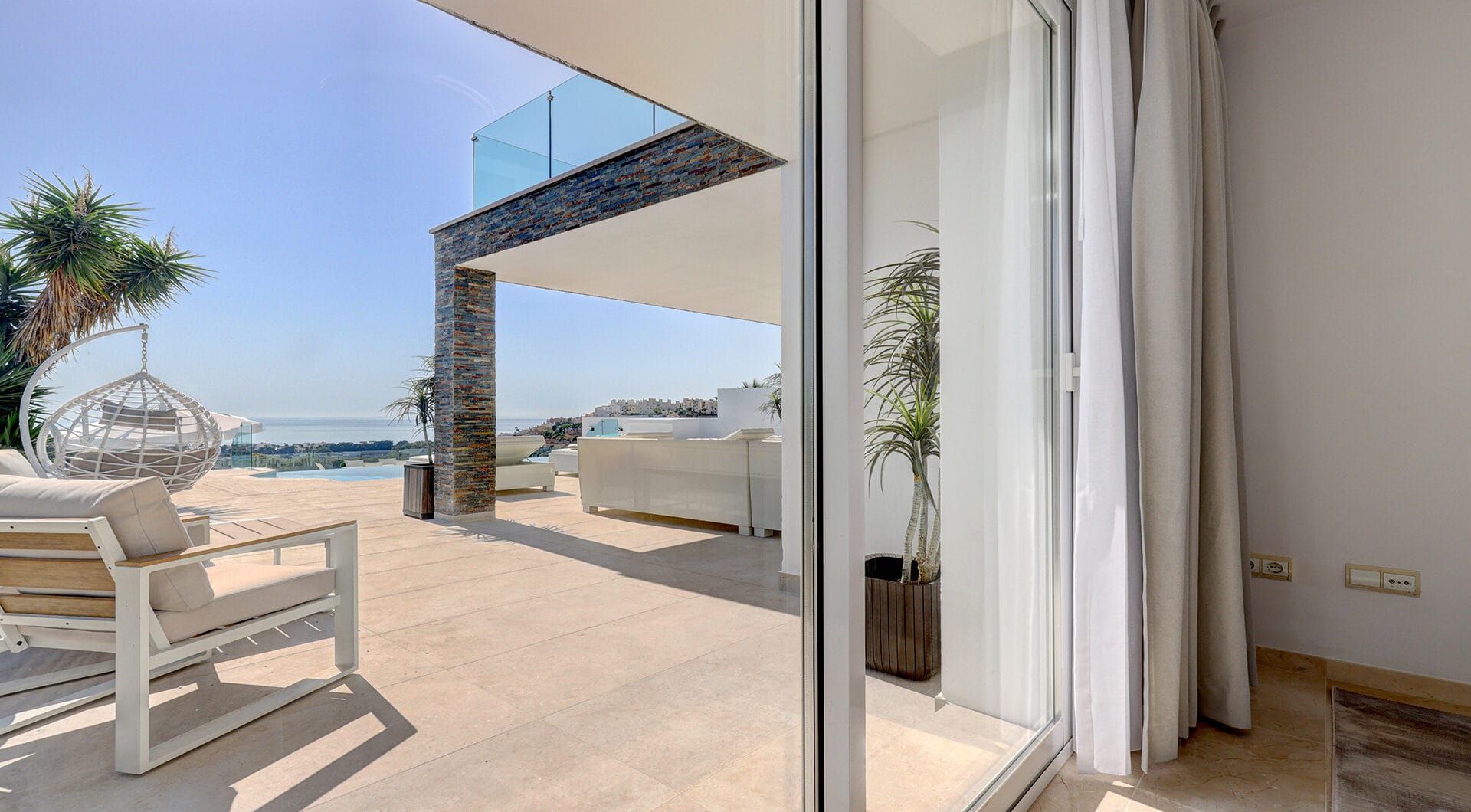 Modern Mediterranean Haven with Infinity Pool &amp; Impressive Panoramic Views