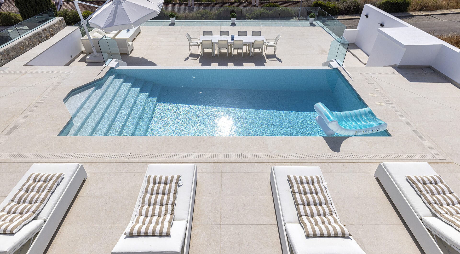 Modern Mediterranean Haven with Infinity Pool &amp; Impressive Panoramic Views