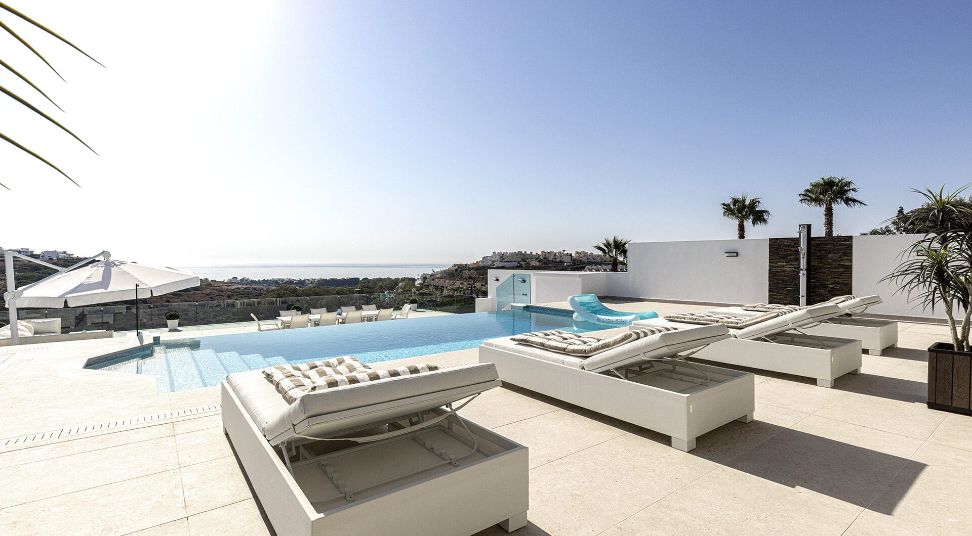 Modern Mediterranean Haven with Infinity Pool &amp; Impressive Panoramic Views